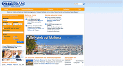 Desktop Screenshot of mallorca.citysam.de