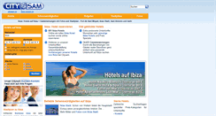 Desktop Screenshot of ibiza.citysam.de