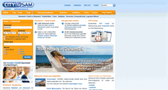 Desktop Screenshot of daenemark.citysam.de