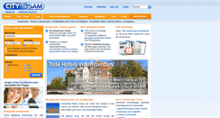 Desktop Screenshot of amsterdam.citysam.de