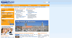 Desktop Screenshot of muenchen.citysam.de