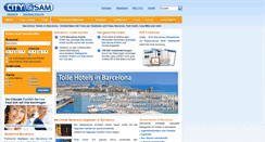 Desktop Screenshot of barcelona.citysam.de