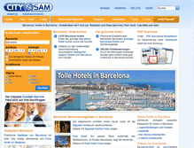 Tablet Screenshot of barcelona.citysam.de